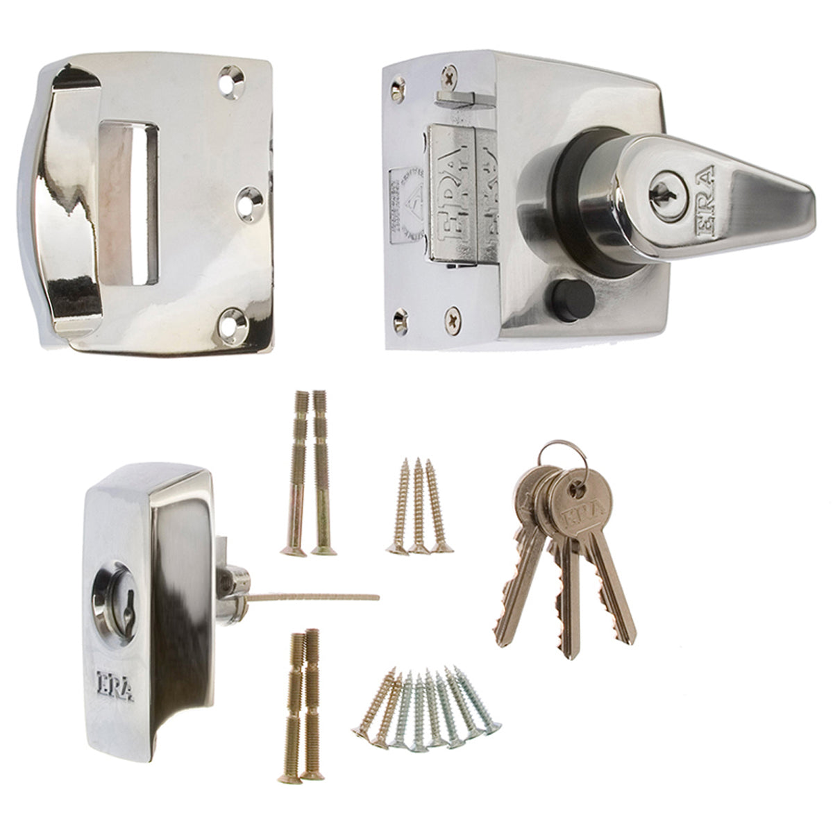 ERA NIGHTLATCH BS STD 60BS PCP/PCP