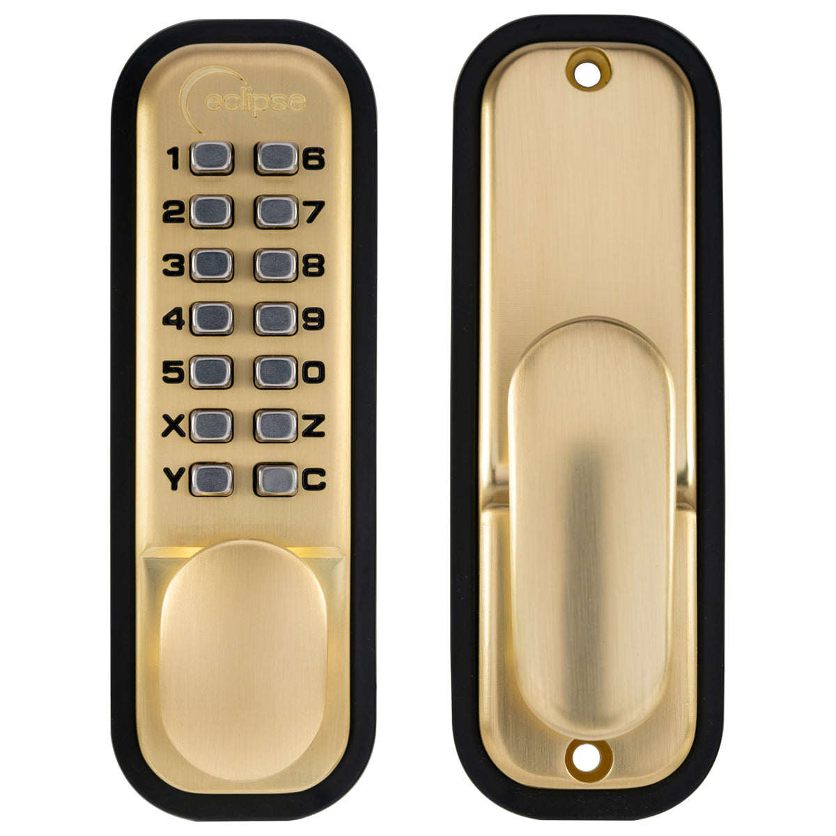 ECLIPSE ED20 EASY CODE CHANGE DIGITAL LOCK 142x41x70 SBR by FRISCO UK SALES LTD