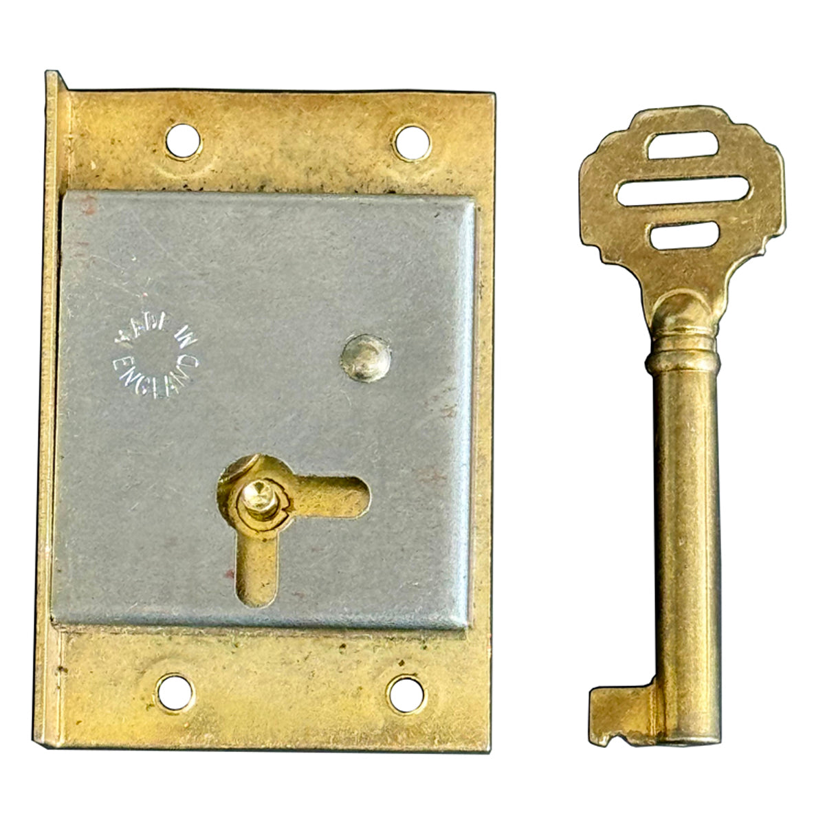 MORTICE DRAWER LOCK 63x42 EBR