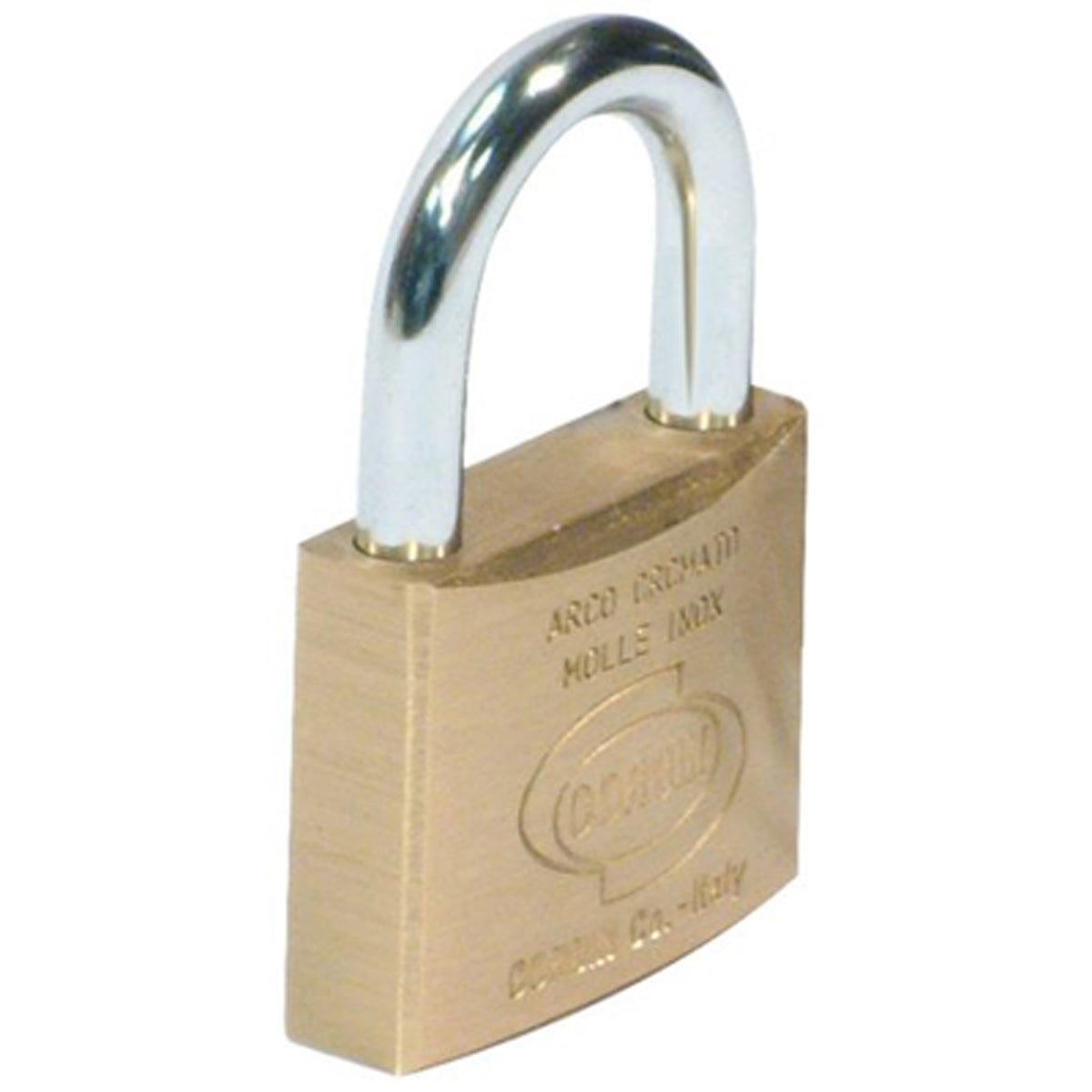 PADLOCK LONG SHACKLE 40 BRS