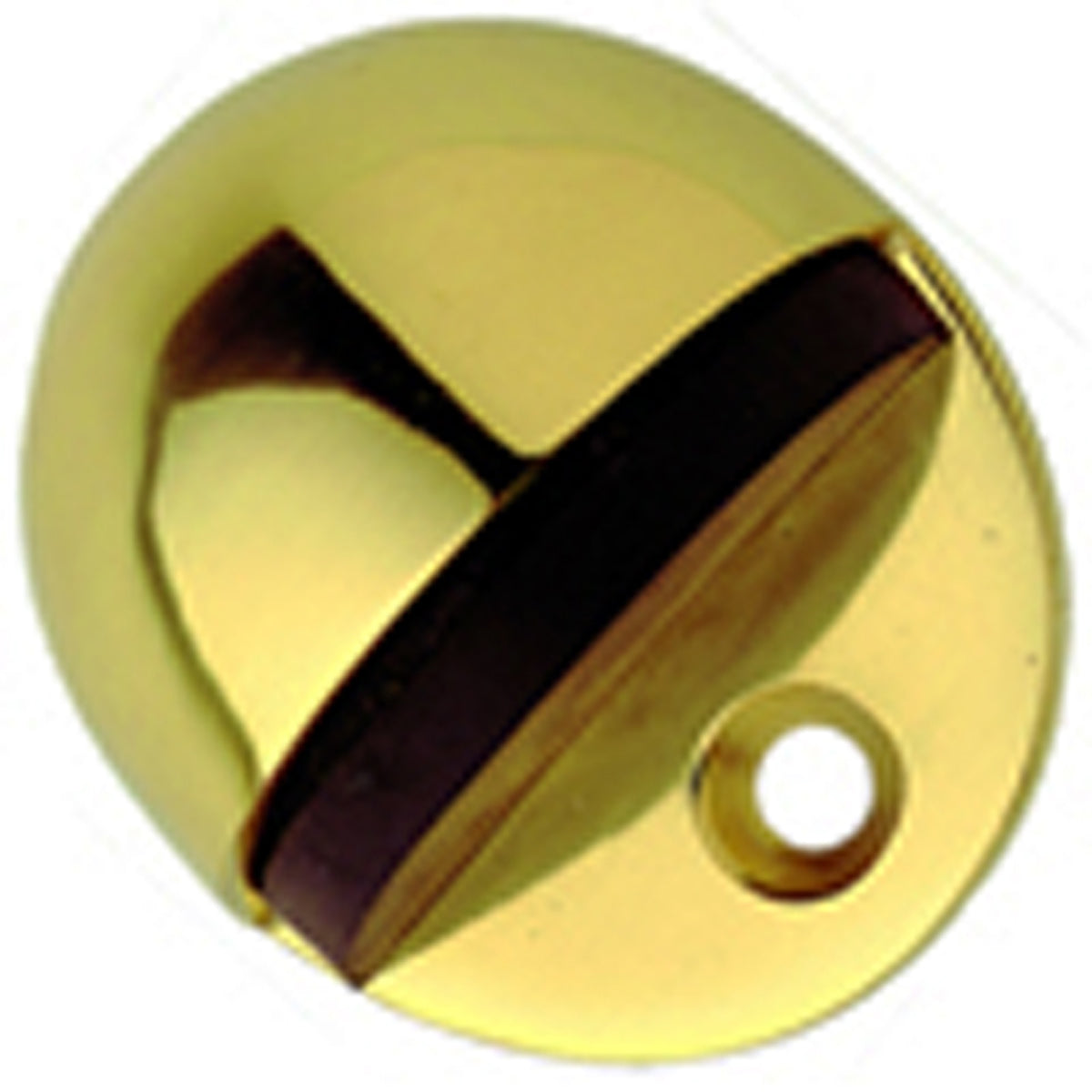 DOOR STOP HOODED OVAL PBR