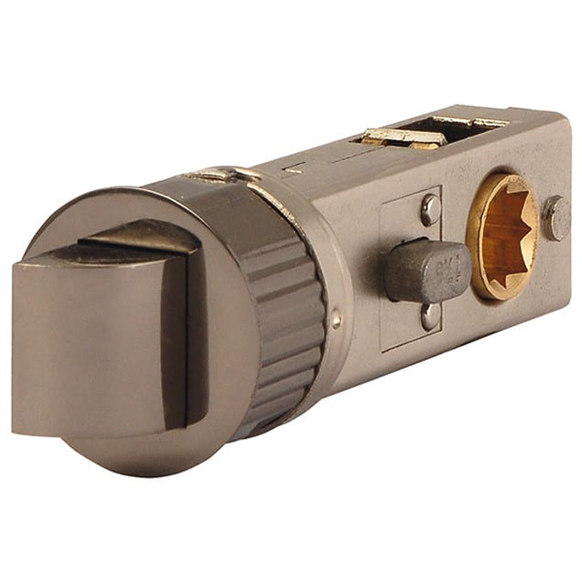 SMARTLATCH ROUND FACE BS57 75 BKNP