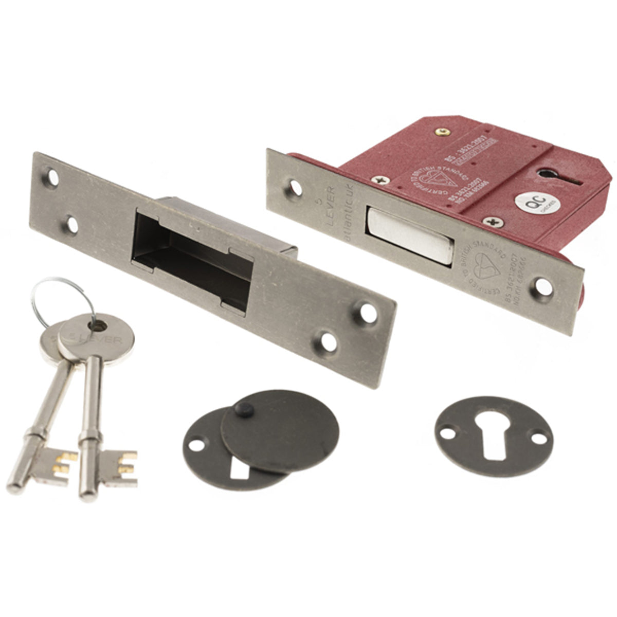 ATLANTIC BS 5LEVER KEY DEADLOCK 63 DSV
