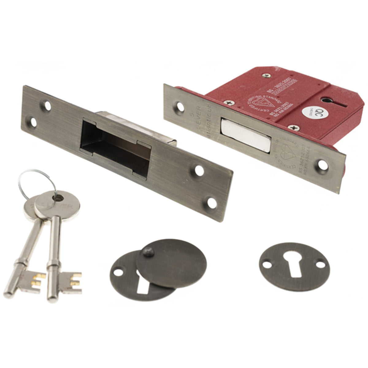 ATLANTIC BS 5LEVER KEY DEADLOCK 76 UBZ