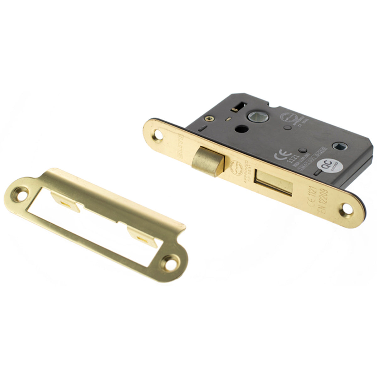 ATLANTIC CE RADIUS BATHHROOM LOCK 63 PBR