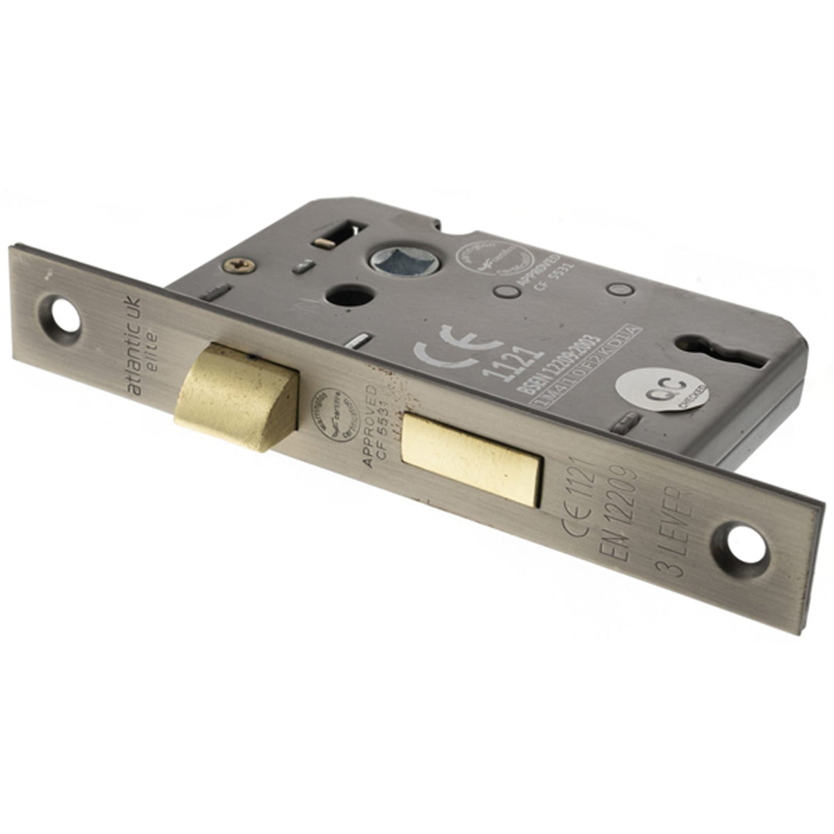 ATLANTIC CE 3LEVER KEY SASHLOCK 76 MGM