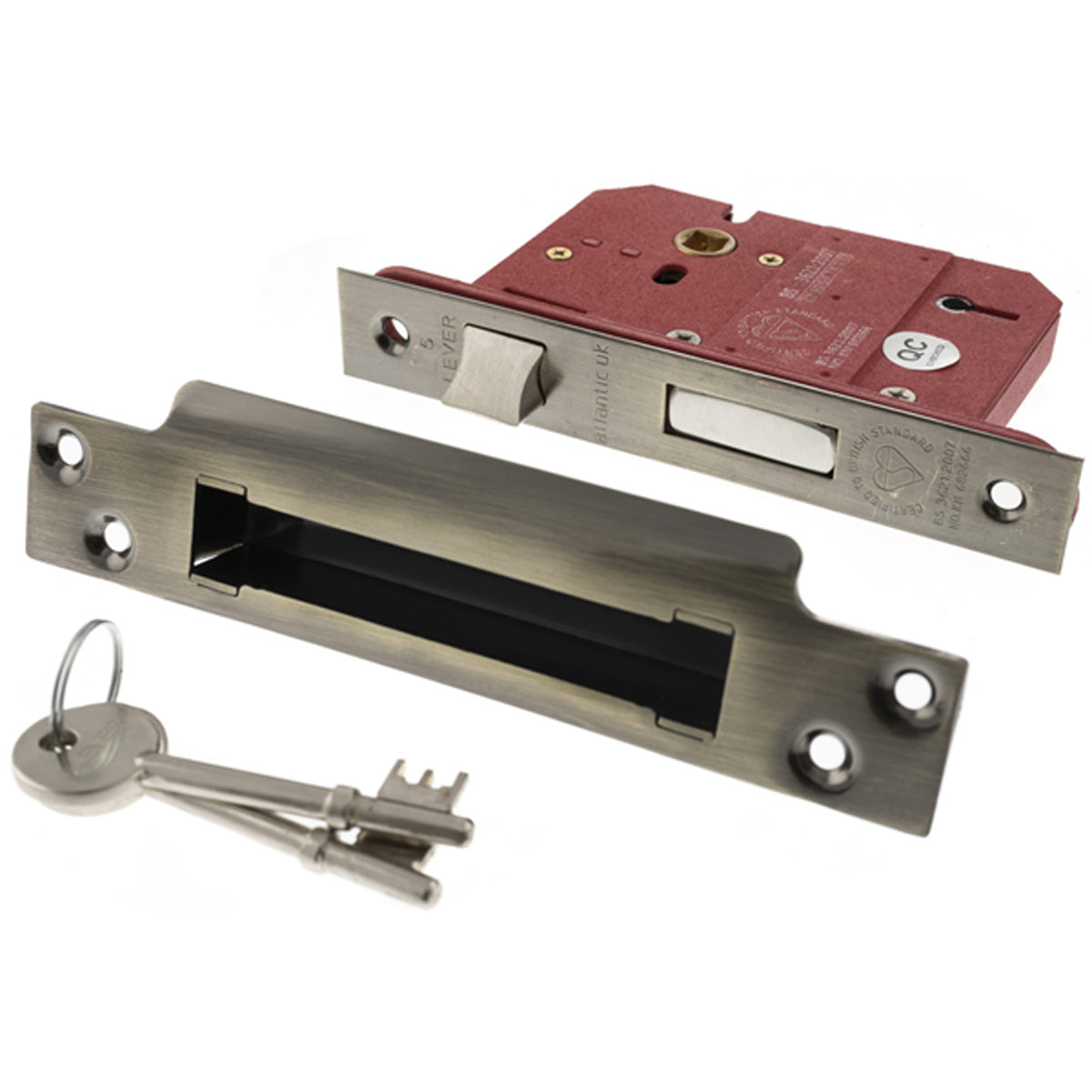ATLANTIC BS 5LEVER KEY SASHLOCK 63 ABR