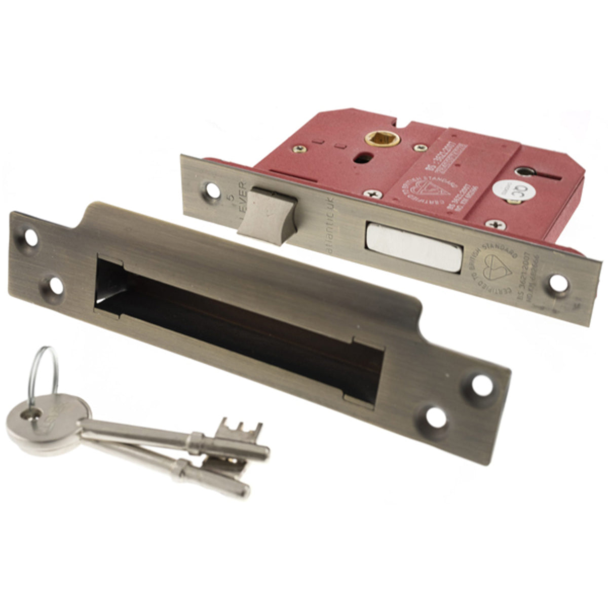 ATLANTIC BS 5LEVER KEY SASHLOCK 76 UBZ