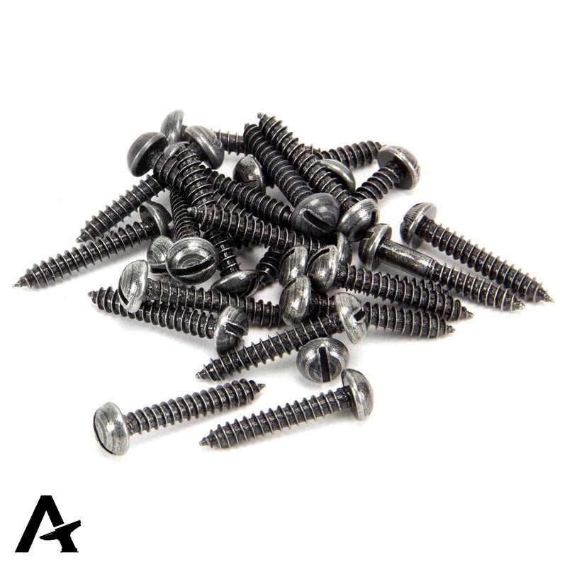 SCREW ROUNDHEAD 08x25.40 PEW x25 - 33433 by MARCHES (ANVIL) ARCHITECTURAL HARDWARE