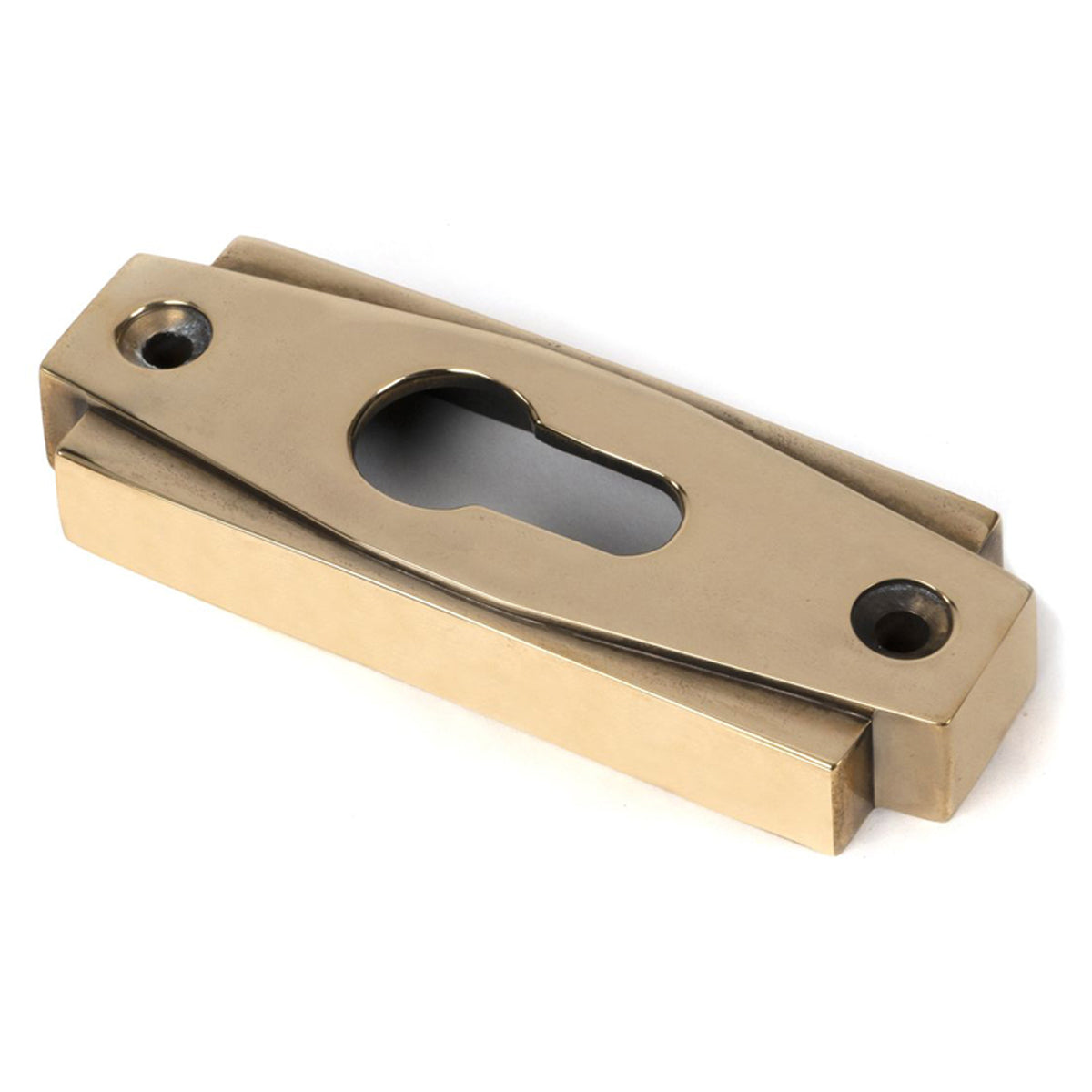 ART DECO ESCUTCHEON EURO 72x36x14 AGBR - 51198 by MARCHES (ANVIL) ARCHITECTURAL HARDWARE