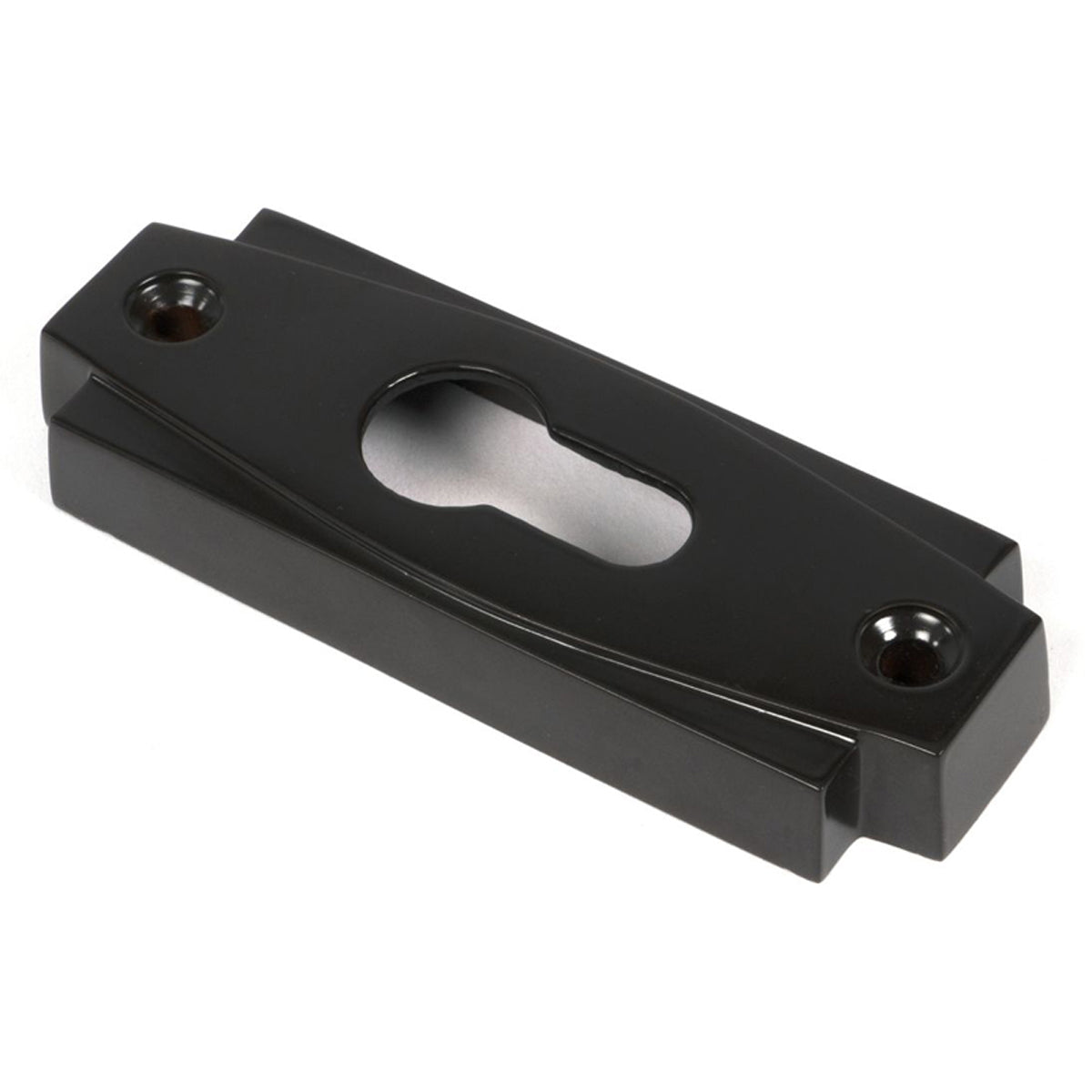 ART DECO ESCUTCHEON EURO 72x36x14 AGBZ - 51201 by MARCHES (ANVIL) ARCHITECTURAL HARDWARE