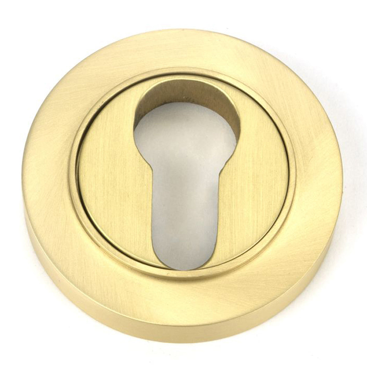 ESCUTCHEON ROUND EURO CNC PLAIN 53x8 SBR - 50876 by MARCHES (ANVIL) ARCHITECTURAL HARDWARE