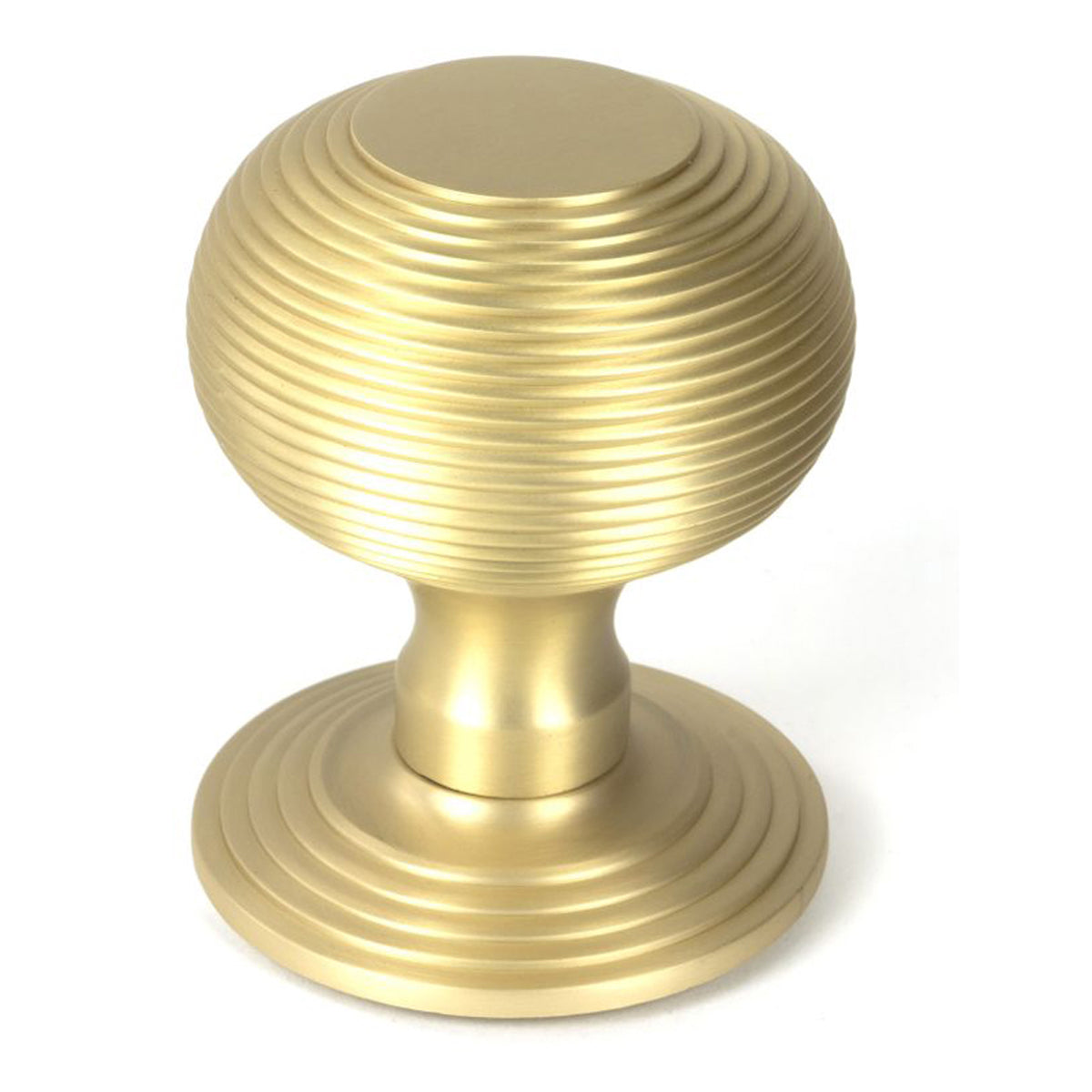 BEEHIVE CENTRE DOOR KNOB 80x96x80 SBR - 50887 by MARCHES (ANVIL) ARCHITECTURAL HARDWARE