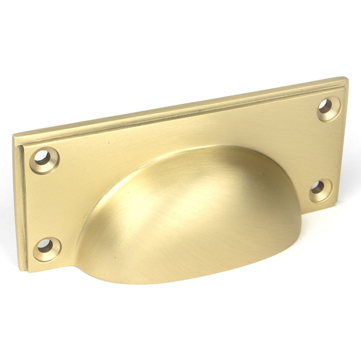 ART DECO DRAWER PULL 084HC 100x42x23 SBR - 50942 by MARCHES (ANVIL) ARCHITECTURAL HARDWARE