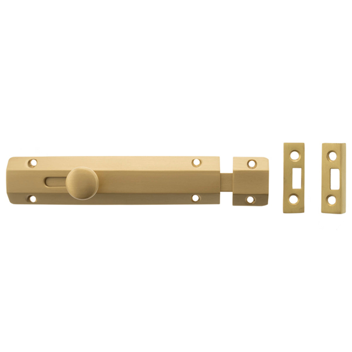 ATLANTIC SOLID SURFACE DOOR BOLT 152 BRS/SBR