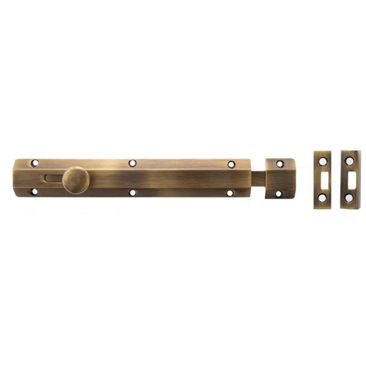 ATLANTIC SOLID SURFACE DOOR BOLT 203 BRS/ABR
