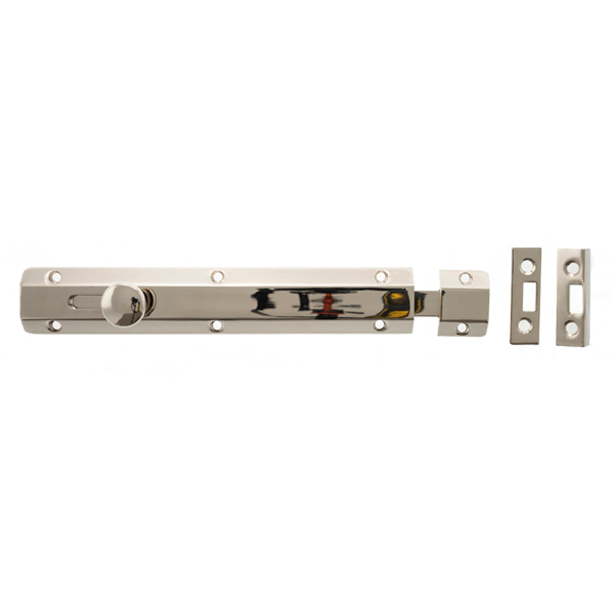 ATLANTIC SOLID SURFACE DOOR BOLT 203 BRS/PNP
