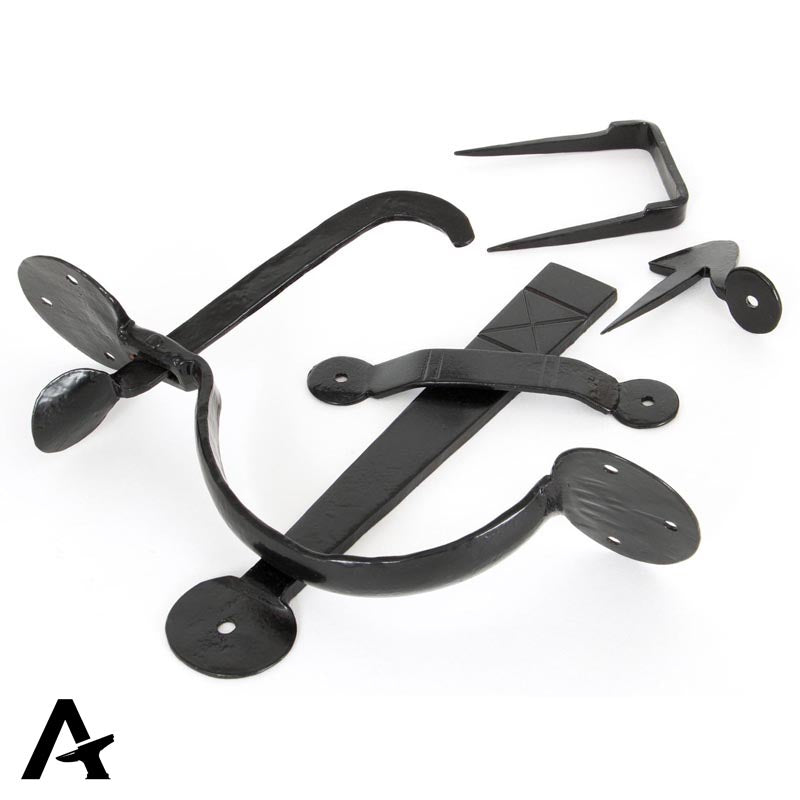 BEAN THUMBLATCH MEDIUM XL 210x50 BLK - 33815 by MARCHES (ANVIL) ARCHITECTURAL HARDWARE