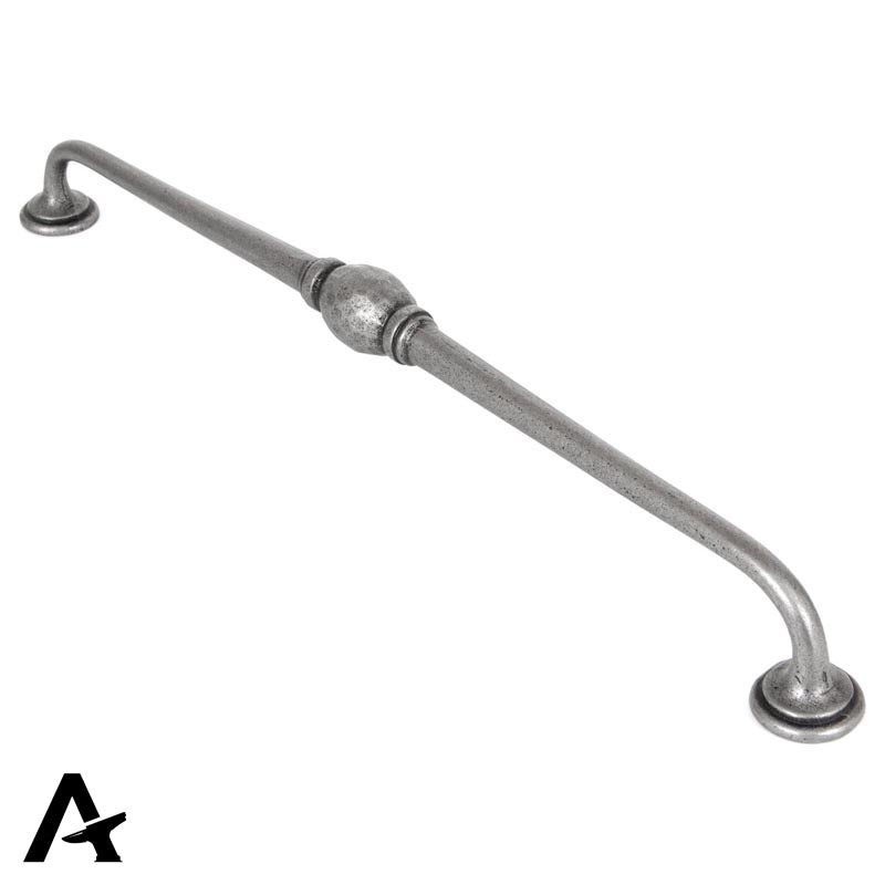 HAMMERED D HANDLE 320HC 25x346x49 NSM - 83529 by MARCHES (ANVIL) ARCHITECTURAL HARDWARE
