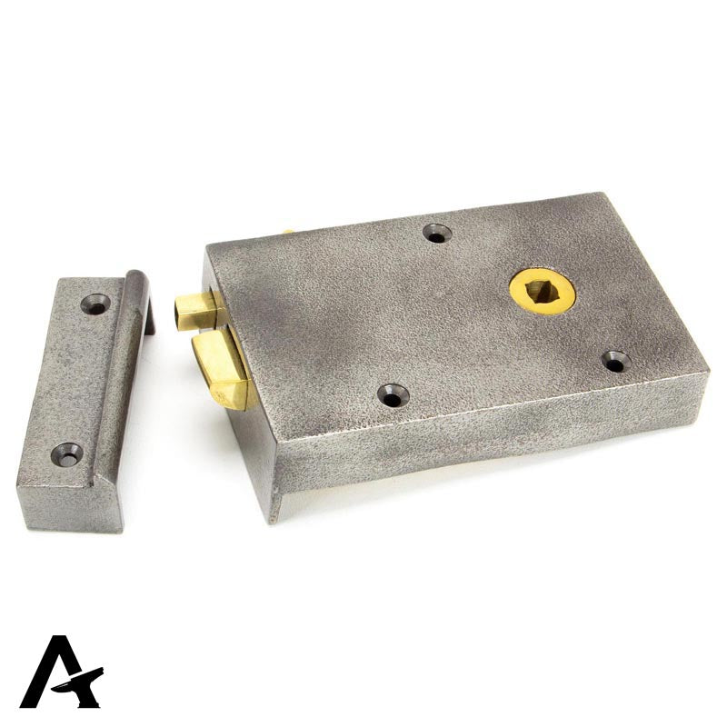 BATHROOM LATCH RH 128x79x22 IRON