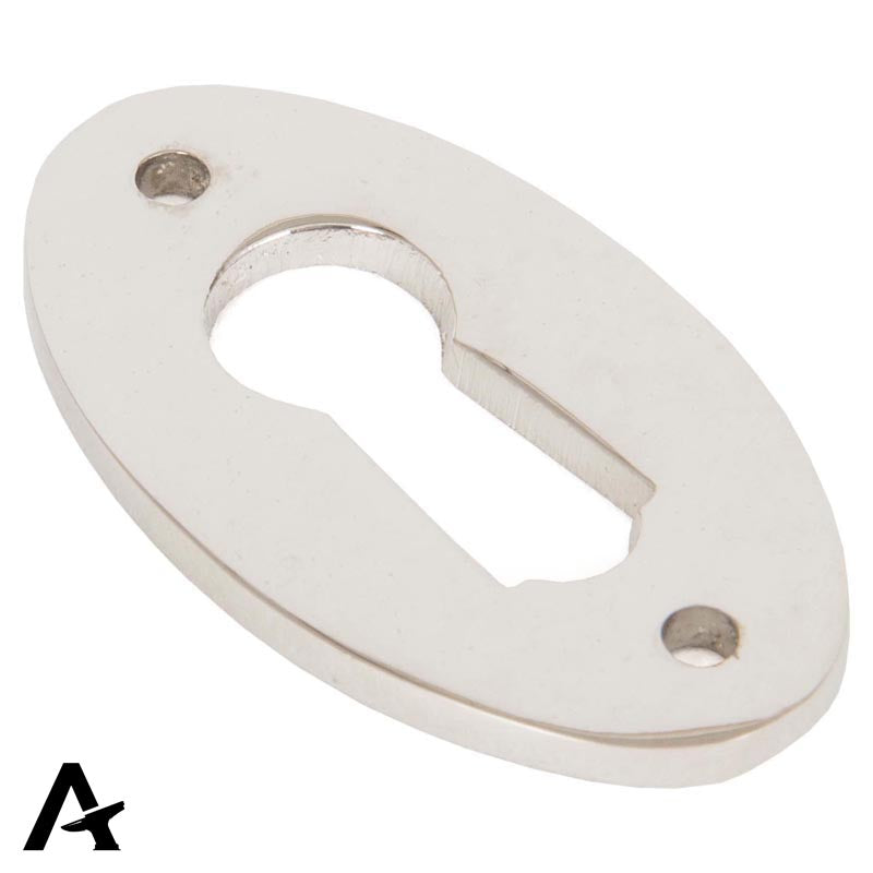 ESCUTCHEON OVAL 51x31x2.5 PNP - 83810 by MARCHES (ANVIL) ARCHITECTURAL HARDWARE