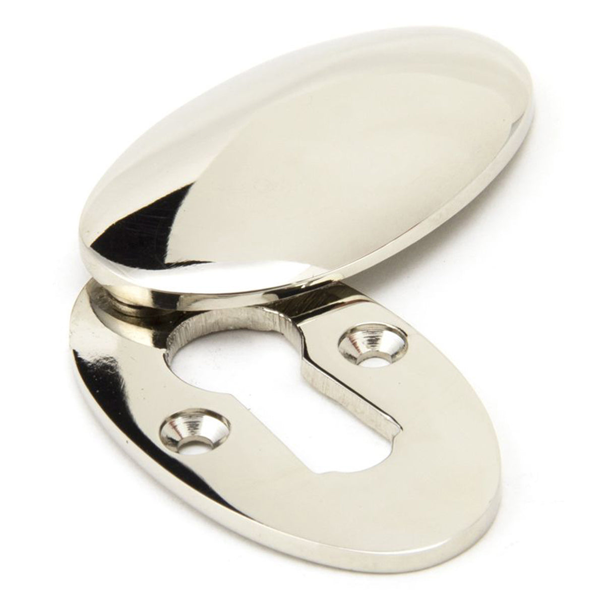ESCUTCHEON OVAL+COVER 51x31x9 PNP