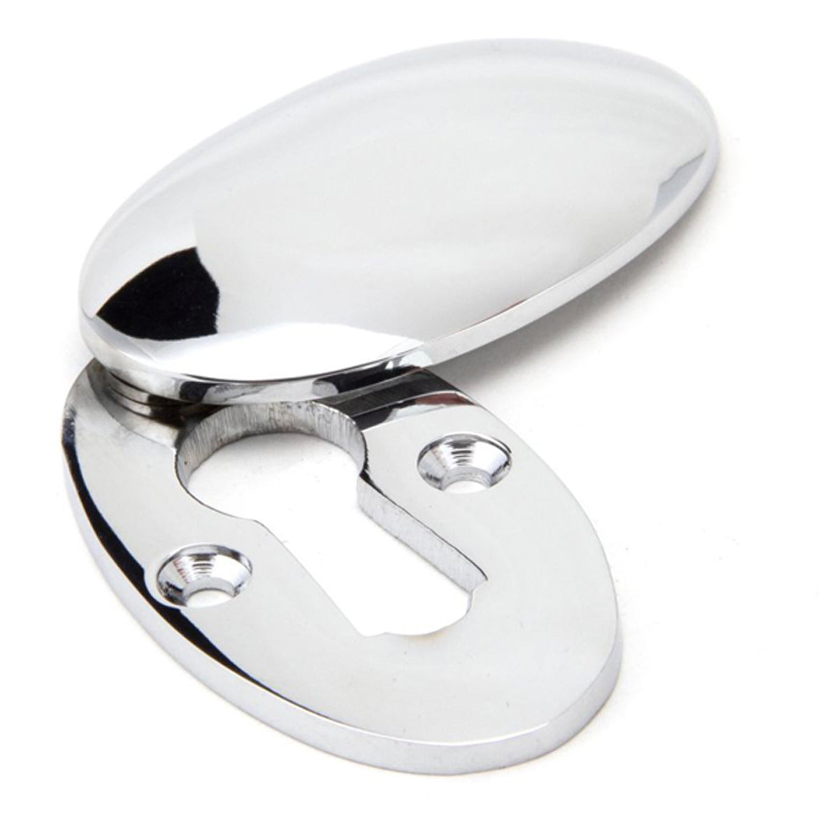 ESCUTCHEON OVAL+COVER 51x31x9 PCP