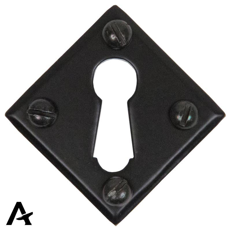 ESCUTCHEON DIAMOND 41x41x2.5 BLK