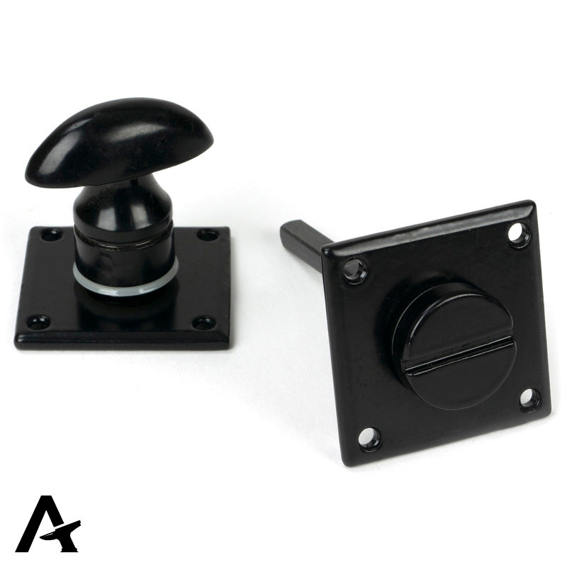 THUMBTURN SET DIAMOND 40x40x35 BLK