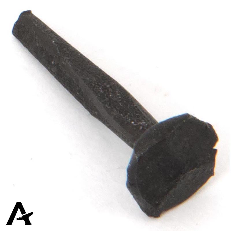 NAIL ROSEHEAD 25x09x07 BLK AVx475 by MARCHES (ANVIL) ARCHITECTURAL HARDWARE