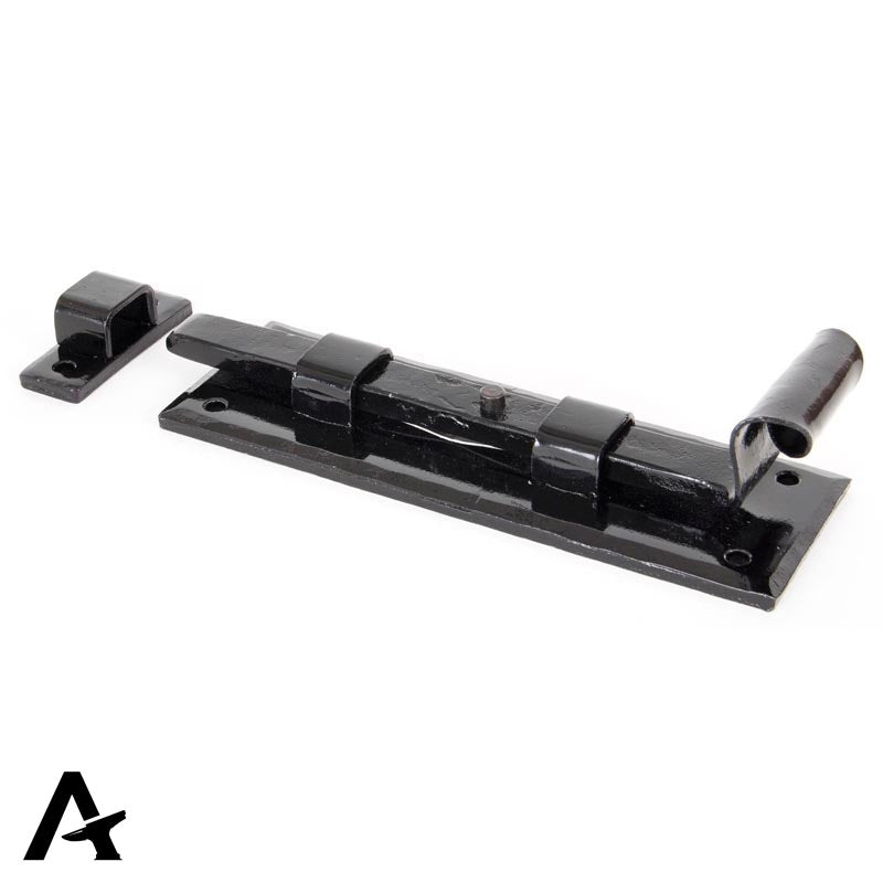 FISHTAIL BOLT STRAIGHT 158x52x40 BLK - 33015 by MARCHES (ANVIL) ARCHITECTURAL HARDWARE