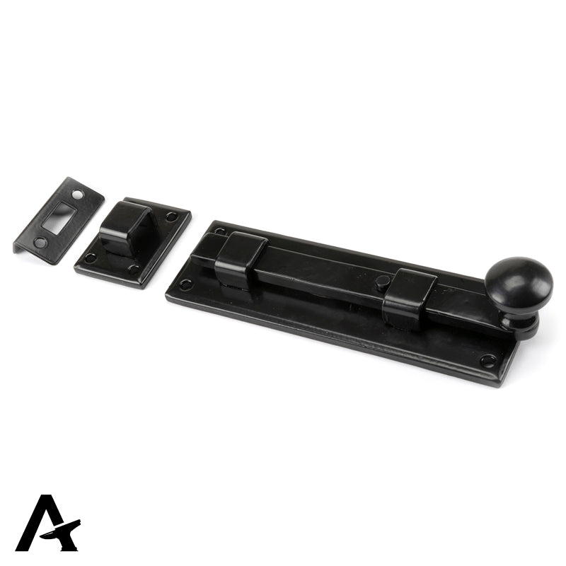 KNOB BOLT STRAIGHT 158x52x40 BLK - 33980 by MARCHES (ANVIL) ARCHITECTURAL HARDWARE