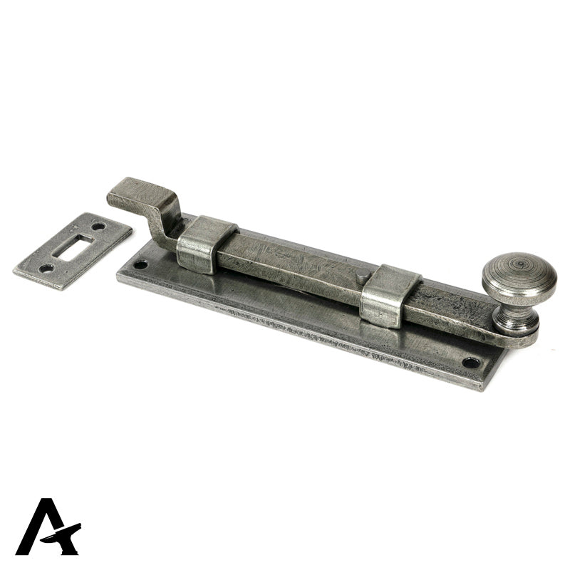KNOB BOLT CRANKED 158x52x40 PEW - 33724 by MARCHES (ANVIL) ARCHITECTURAL HARDWARE