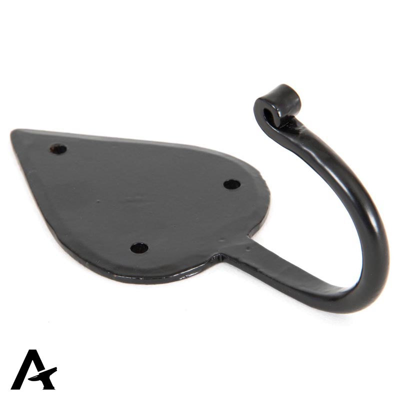 COAT HOOK GOTHIC 119x57x52 BLK