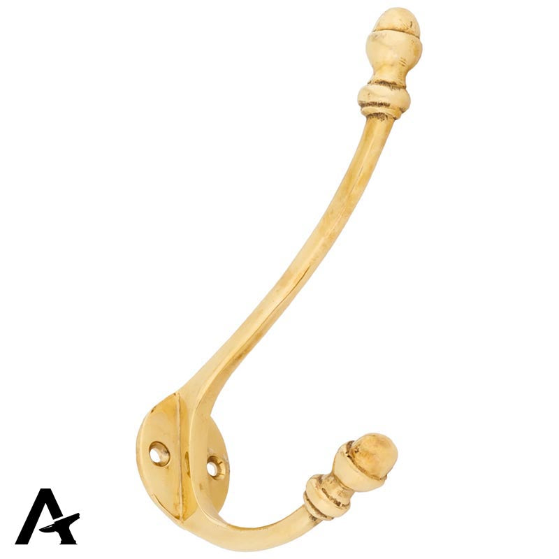 HAT+COAT HOOK 165x38x086 PBR - 83525 by MARCHES (ANVIL) ARCHITECTURAL HARDWARE