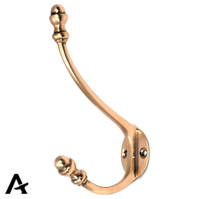 HAT+COAT HOOK 165x38x086 PBZ - 91963 by MARCHES (ANVIL) ARCHITECTURAL HARDWARE