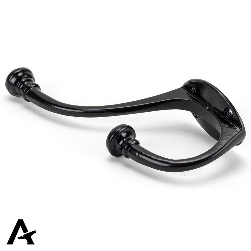 HAT+COAT HOOK 197x52x108 BLK