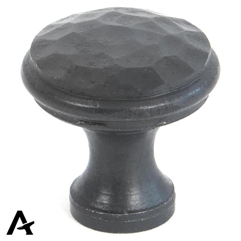 HAMMERED CABINET KNOB 20x20x12 BWX
