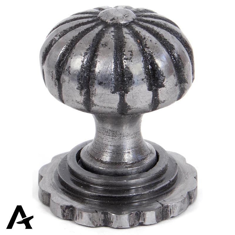 FLOWER CABINET KNOB+BASE 38x44 NSM - 83510 by MARCHES (ANVIL) ARCHITECTURAL HARDWARE