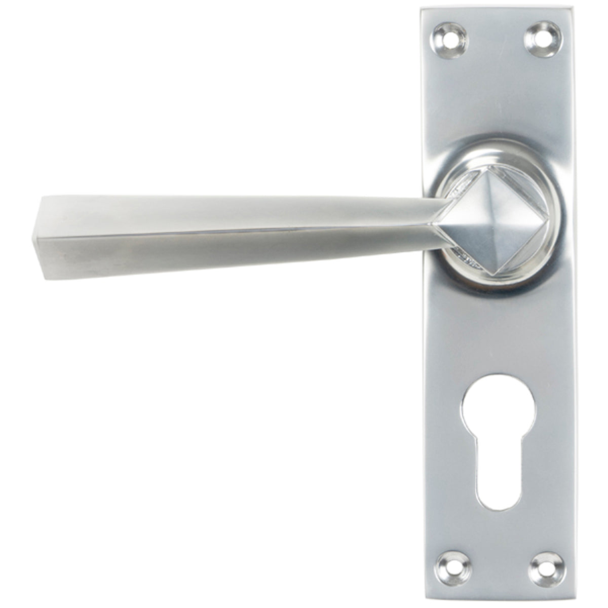 STRAIGHT LEVER HANDLE EURO LOCK 124x148x50 SCP