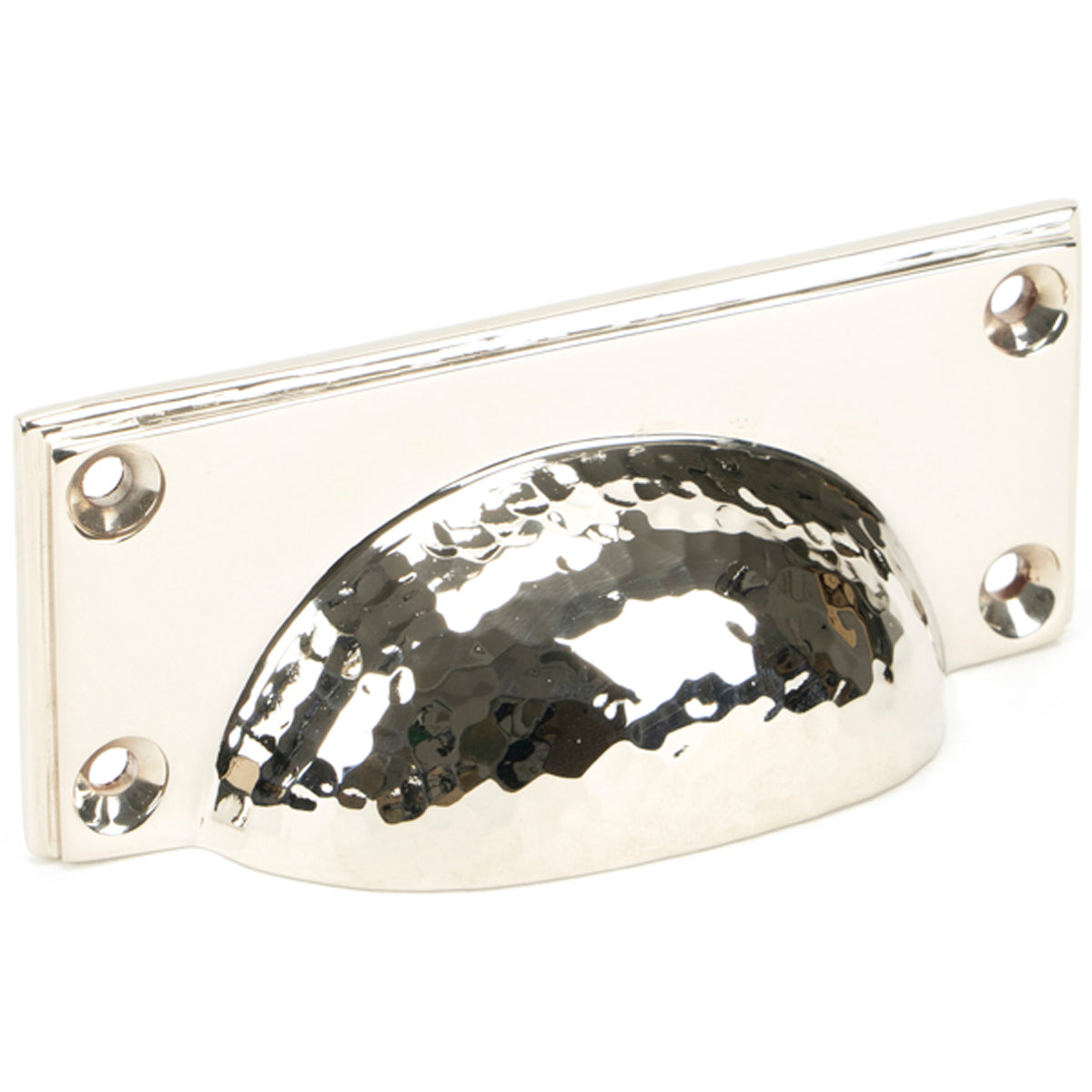 HAMMERED ART DECO DRAWER PULL 100x42x23 PNP - 46037 by MARCHES (ANVIL) ARCHITECTURAL HARDWARE