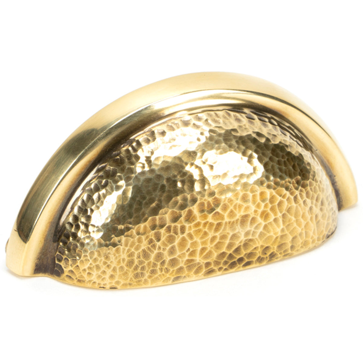 HAMMERED REGENCY DRAWER PULL 85x40x23 AGBR - 46041 by MARCHES (ANVIL) ARCHITECTURAL HARDWARE
