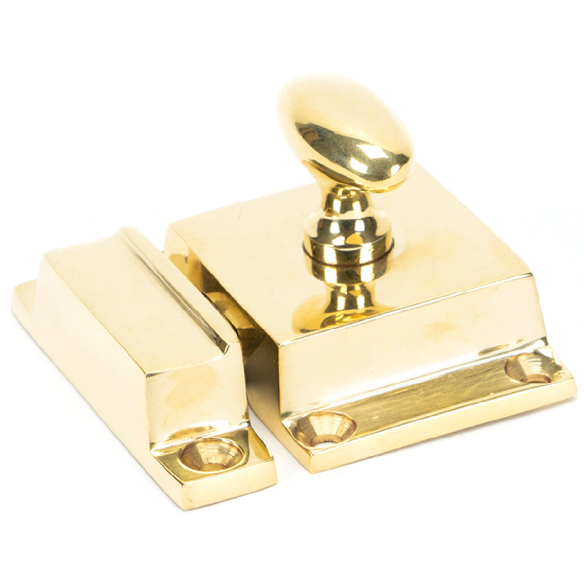 CABINET LATCH 55x41x37 PBR - 46051 by MARCHES (ANVIL) ARCHITECTURAL HARDWARE