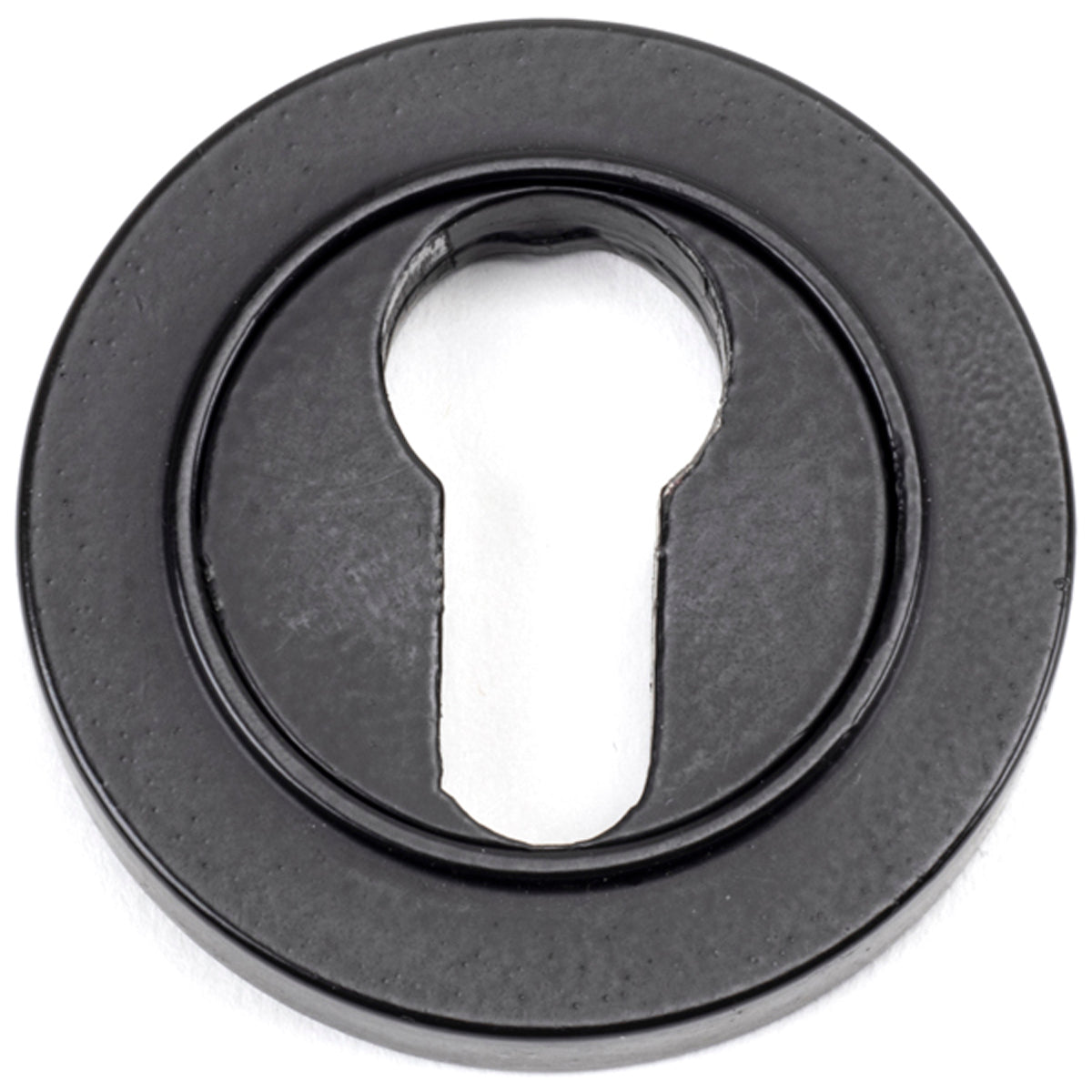 ESCUTCHEON ROUND EURO CNC PLAIN 53x8 MBK