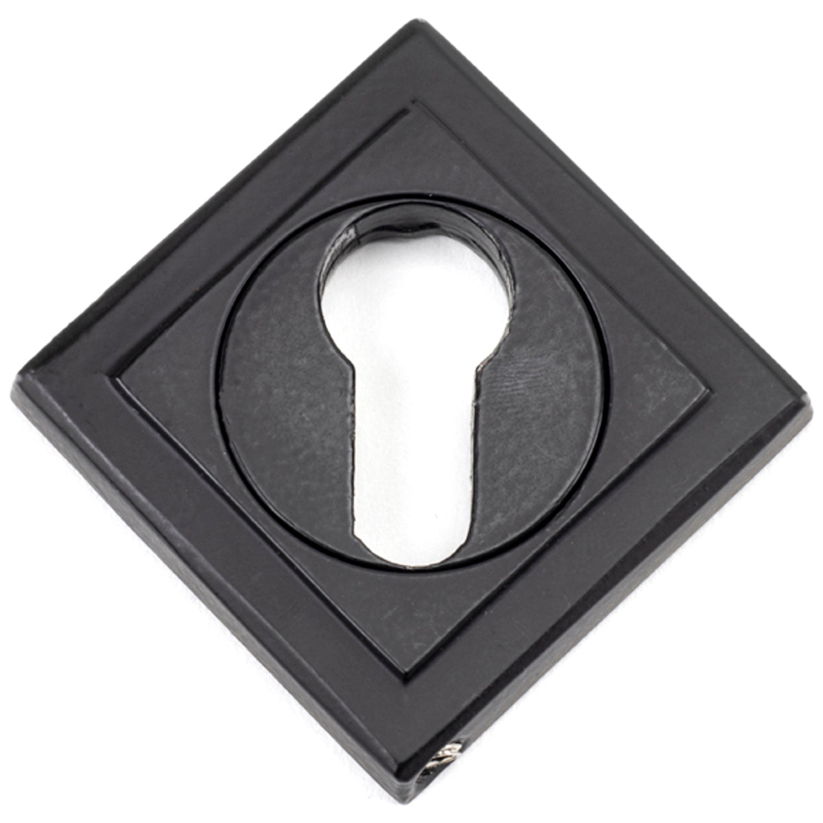 ESCUTCHEON ROUND EURO CNC SQUARE 53x53x8 MBK - 49543 by MARCHES (ANVIL) ARCHITECTURAL HARDWARE