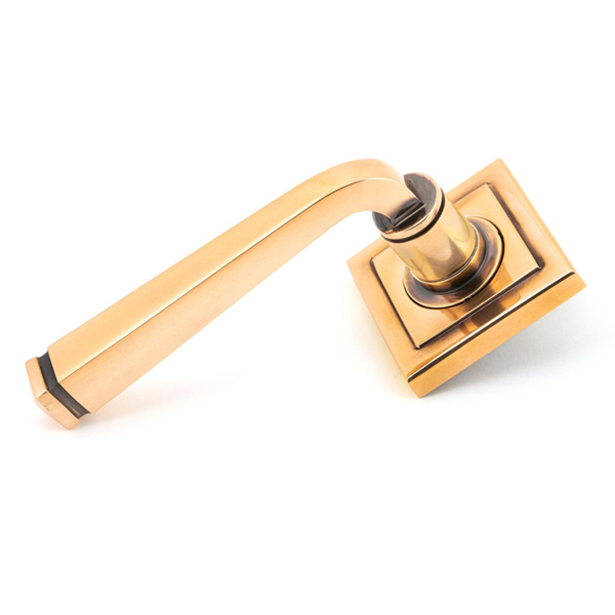 AVON LEVER HANDLE+ROSE SPRUNG SQUARE 53x118x63 PBZ