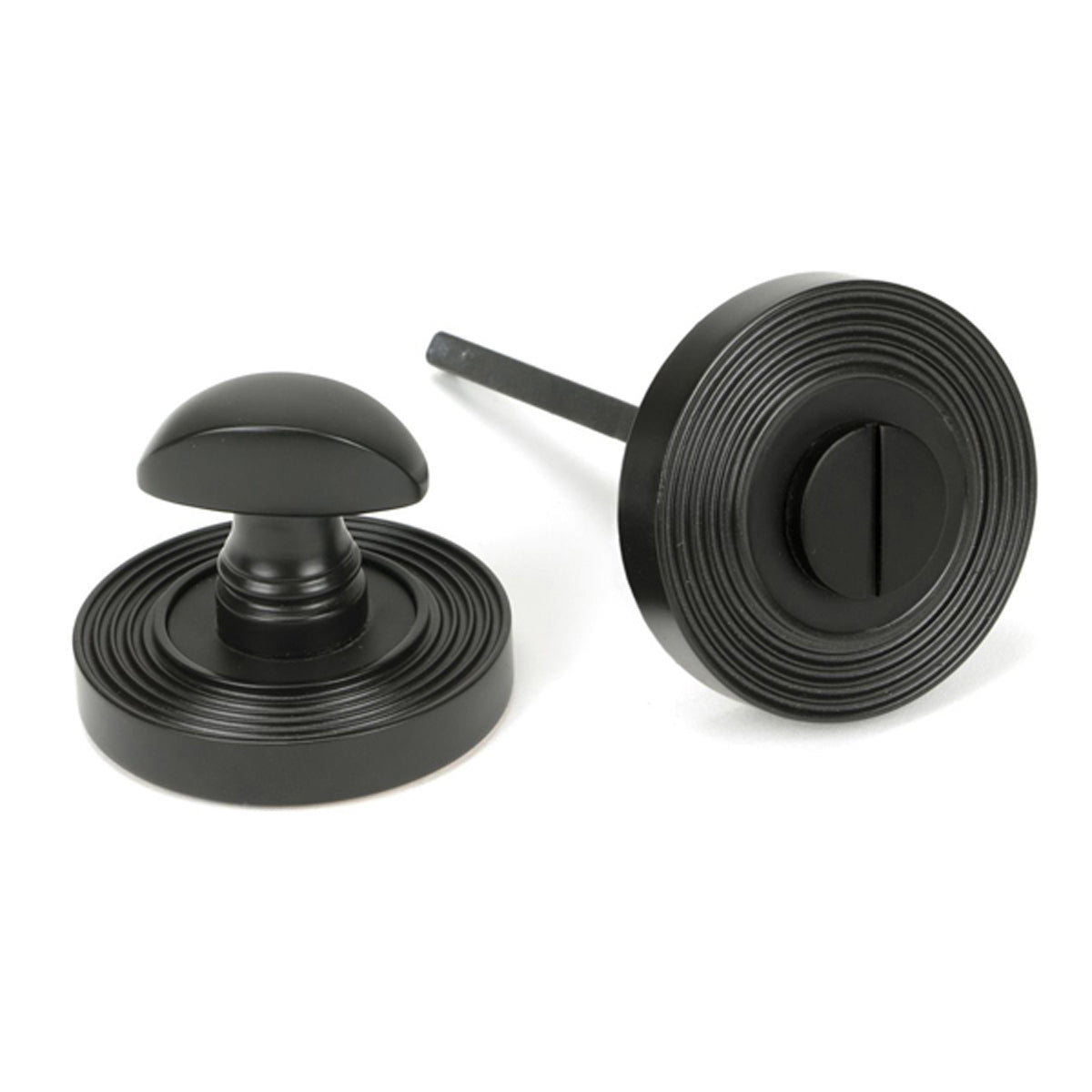 THUMBTURN SET ROUND CNC BEEHIVE 53x45 AGBZ