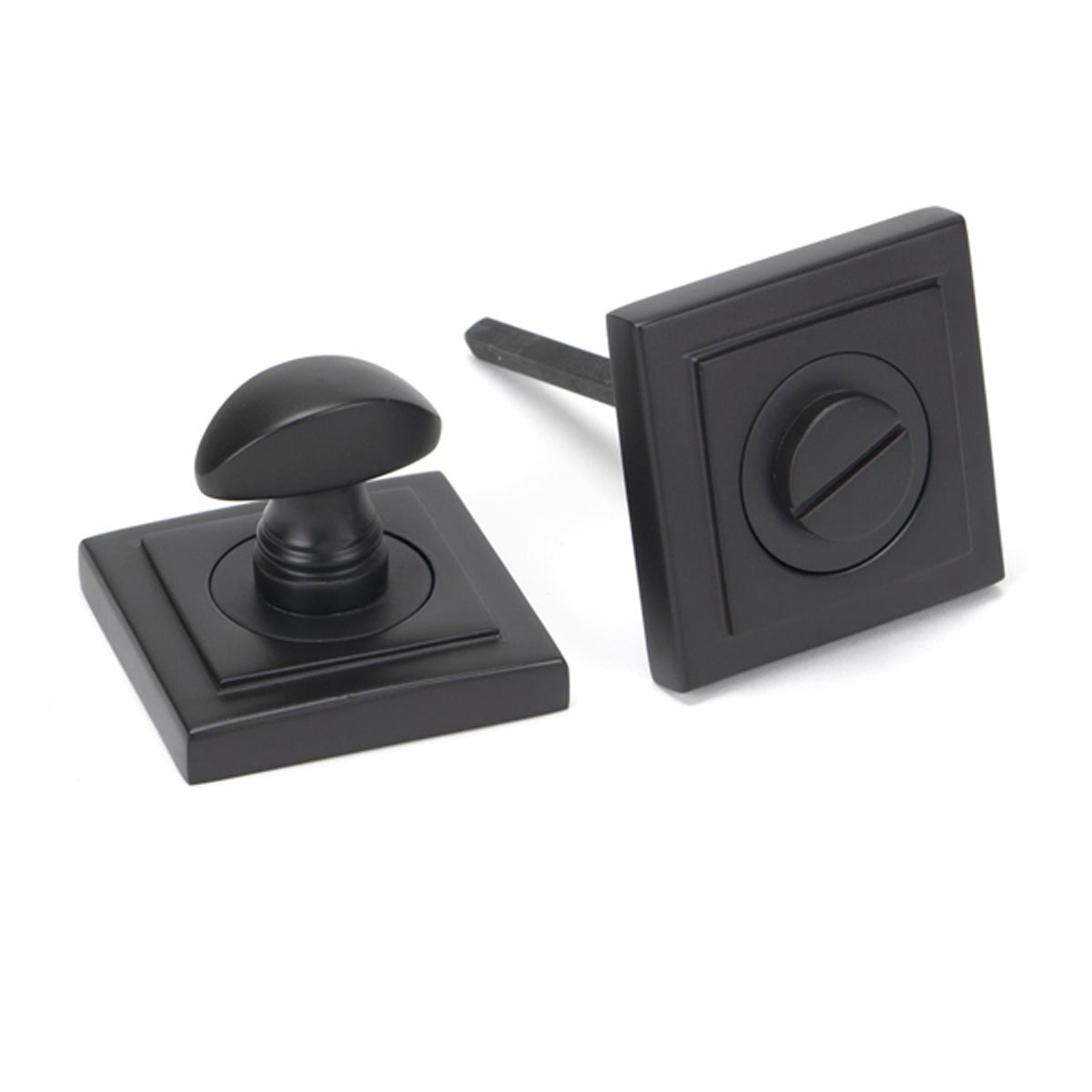 THUMBTURN SET ROUND CNC SQUARE 53x53x45 AGBZ