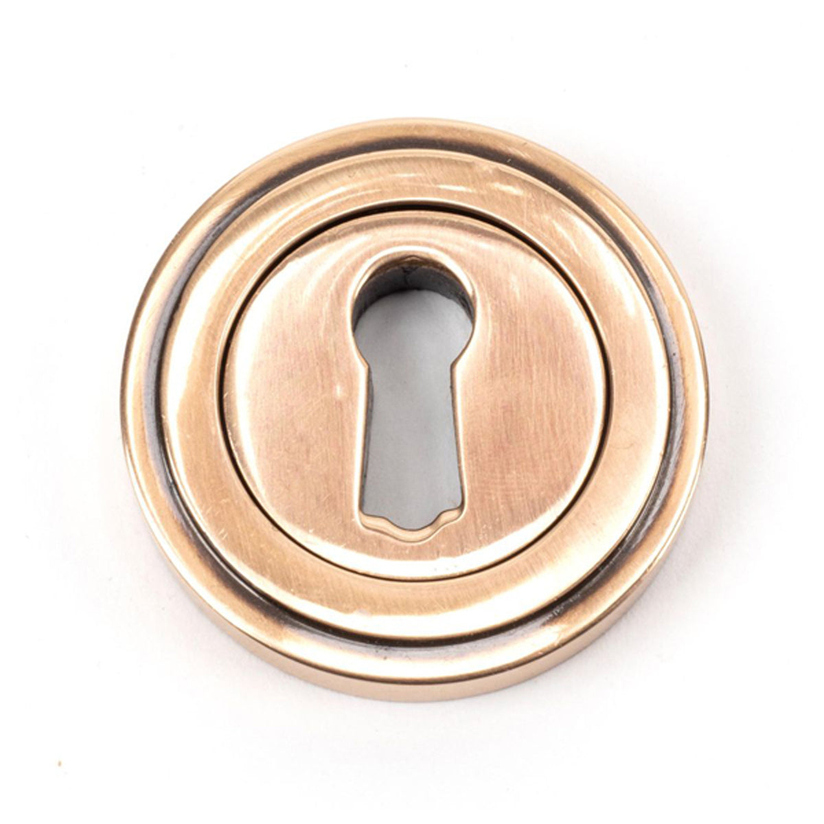 ESCUTCHEON ROUND CNC ART DECO 53x8 PBZ