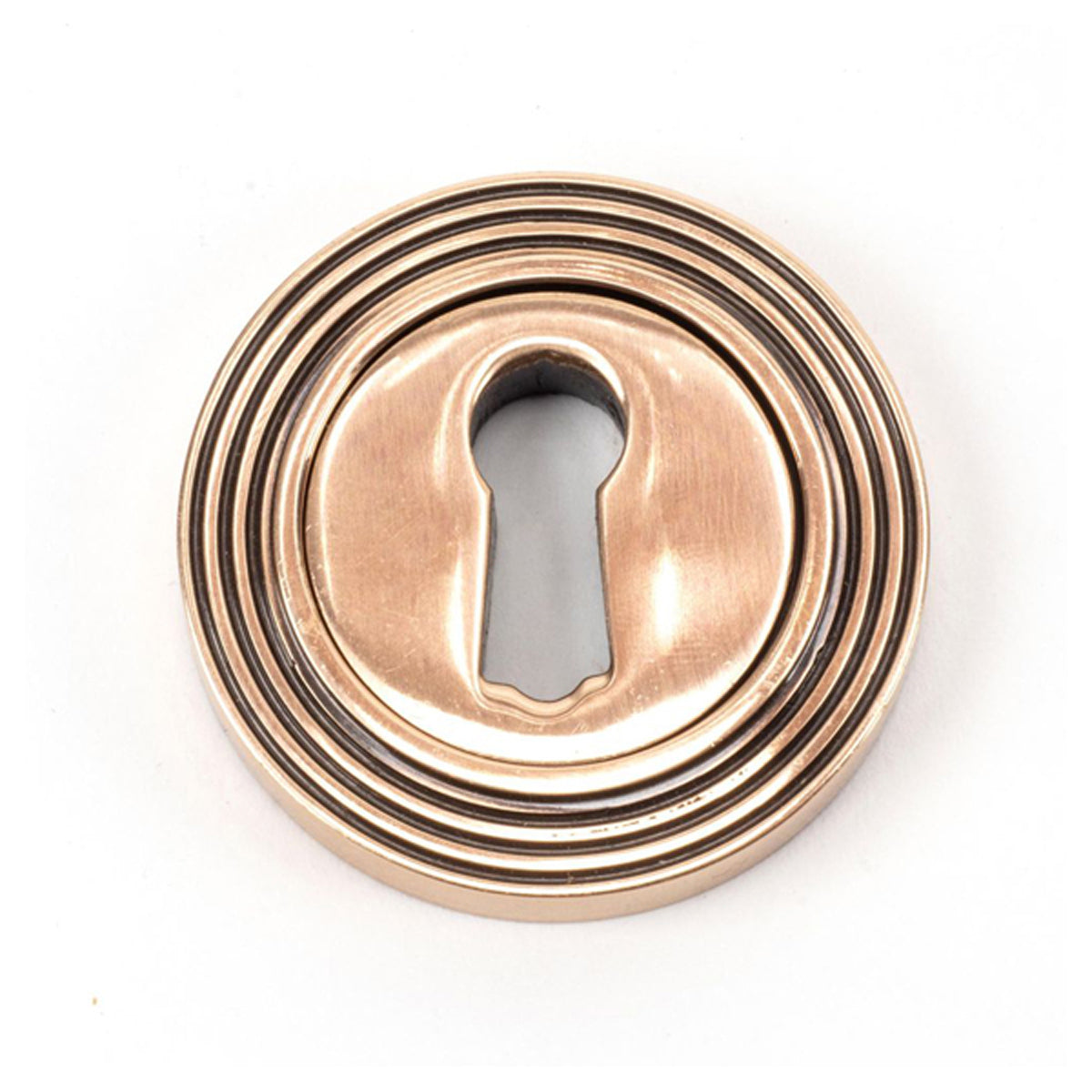 ESCUTCHEON ROUND CNC BEEHIVE 53x8 PBZ